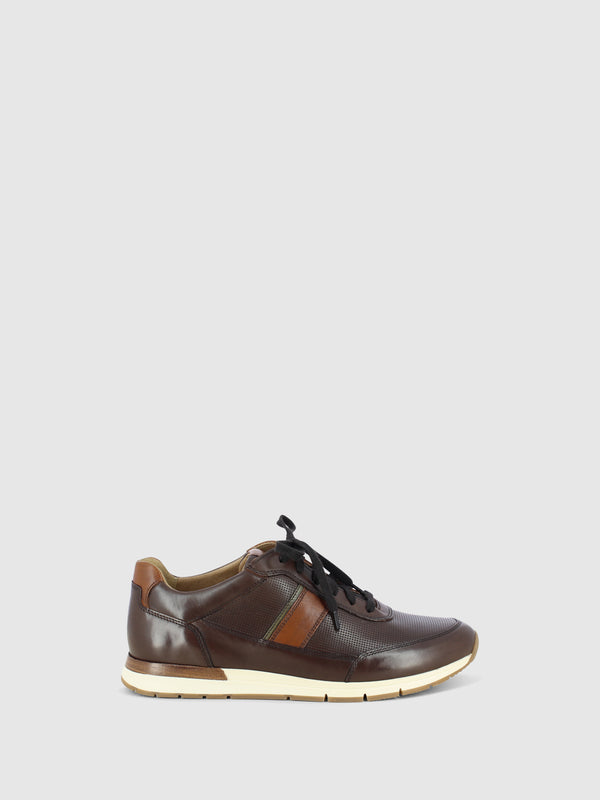 Sapatos com Atacadores em Mocca
